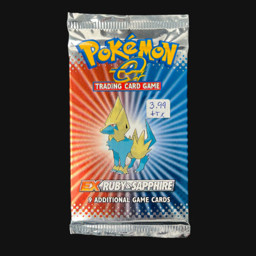 EX Ruby Sapphire Booster Pack Keepitsealdz EX Ruby Sapphire Booster Pack Keepitsealdz
