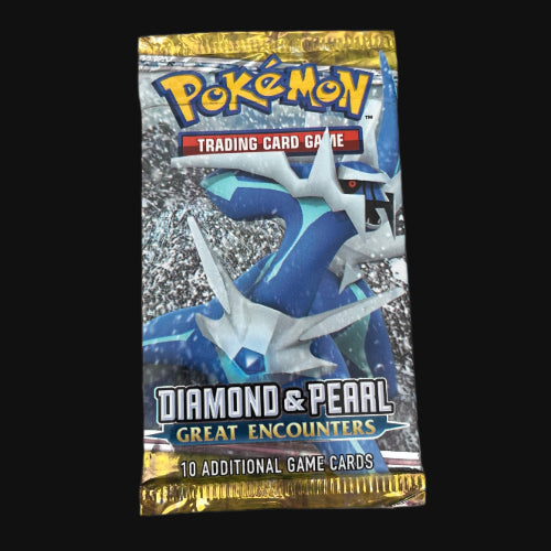 2008 Diamond Pearl Great Encounters sealed booster pack seal — KeepitSealdz