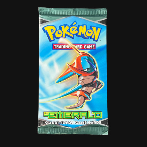 2005 EX Emerald sealed booster pack front — KeepitSealdz