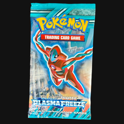 2013 Black & White Plasma Freeze sealed booster pack detail — KeepitSealdz
