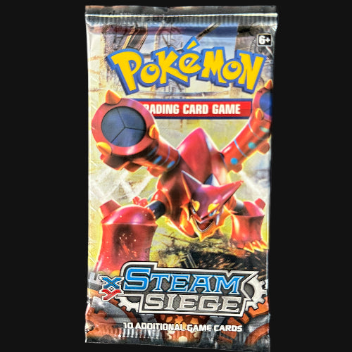 2016 XY Steam Siege sealed booster pack seal — KeepitSealdz