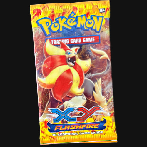 2014 XY Flashfire sealed booster pack seal — KeepitSealdz