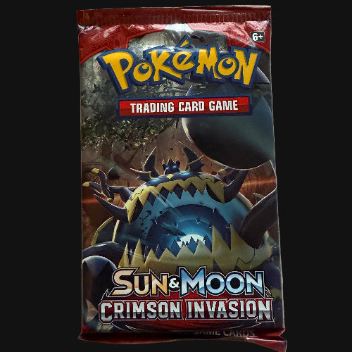 2017 Sun & Moon Crimson Invasion sealed booster pack — KeepitSealdz