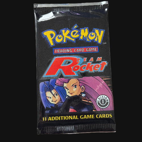 2000 1st Edition Team Rocket sealed booster pack seal — KeepitSealdz