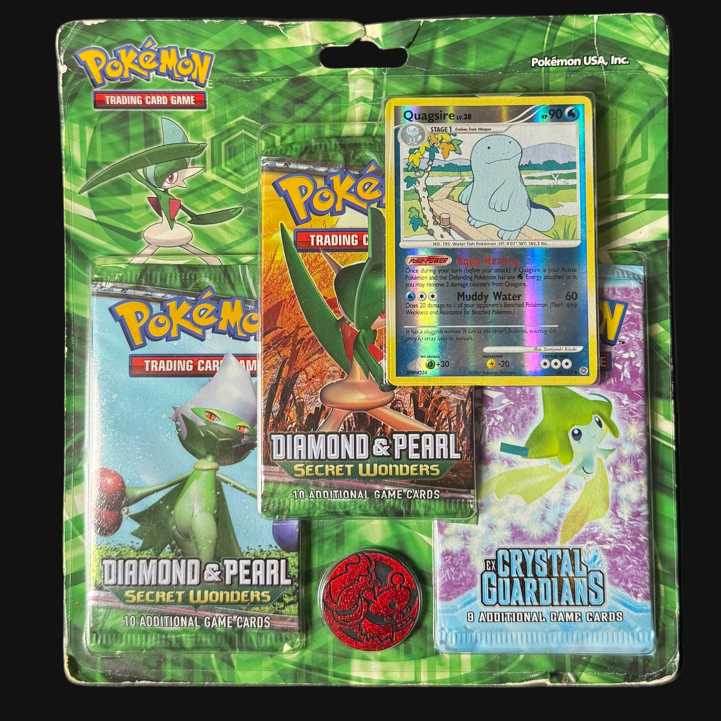 Ex Crystal Guardians/D&P Secret Wonders 3-Pack Blister - Quagsire Promo