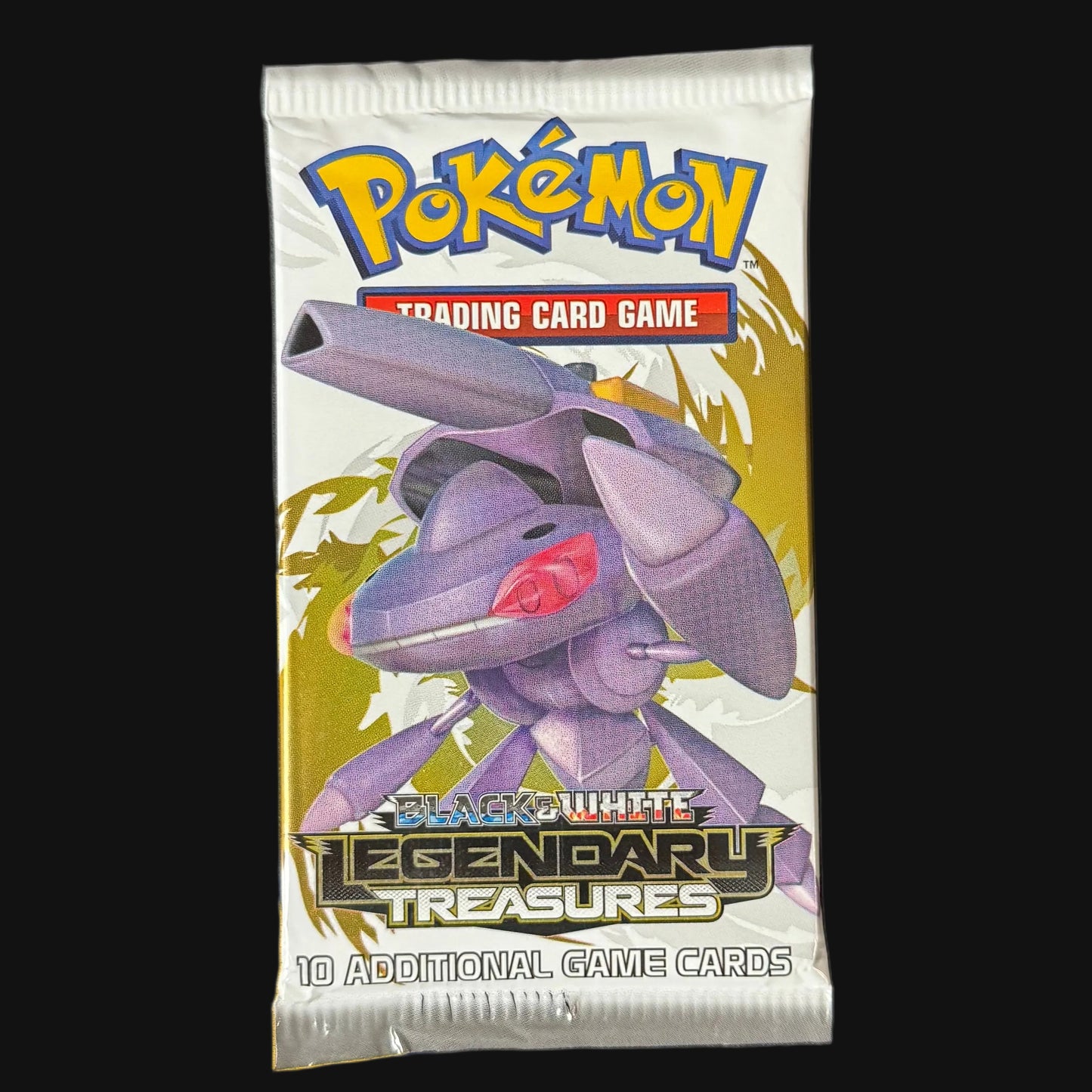 2013 Black & White Legendary Treasures sealed booster pack seal — KeepitSealdz