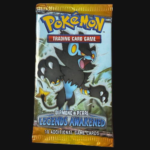 2008 Diamond Pearl Legends Awakened sealed booster pack seal — KeepitSealdz