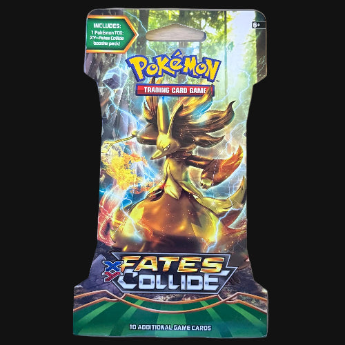 2016 XY Fates Collide sleeved sealed booster pack seal — KeepitSealdz
