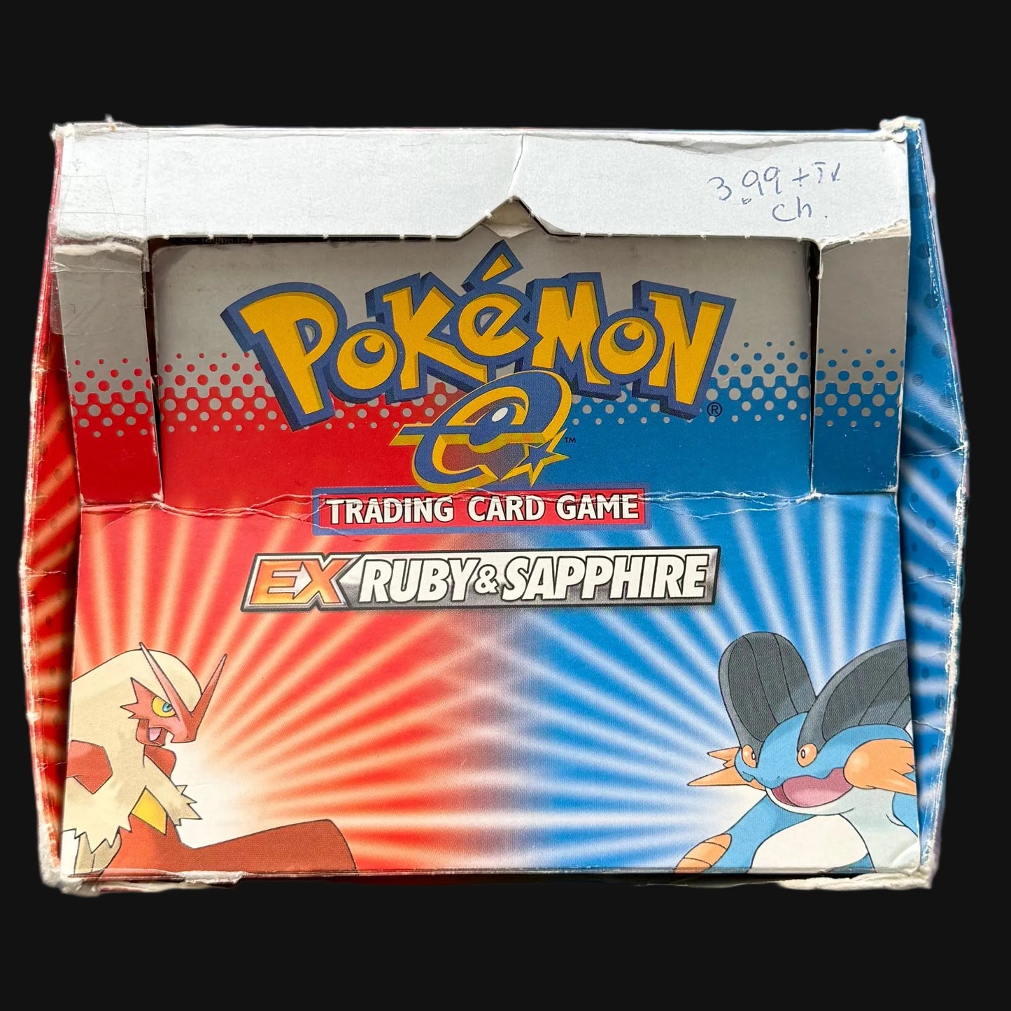 *EMPTY* EX Ruby & Sapphire Box