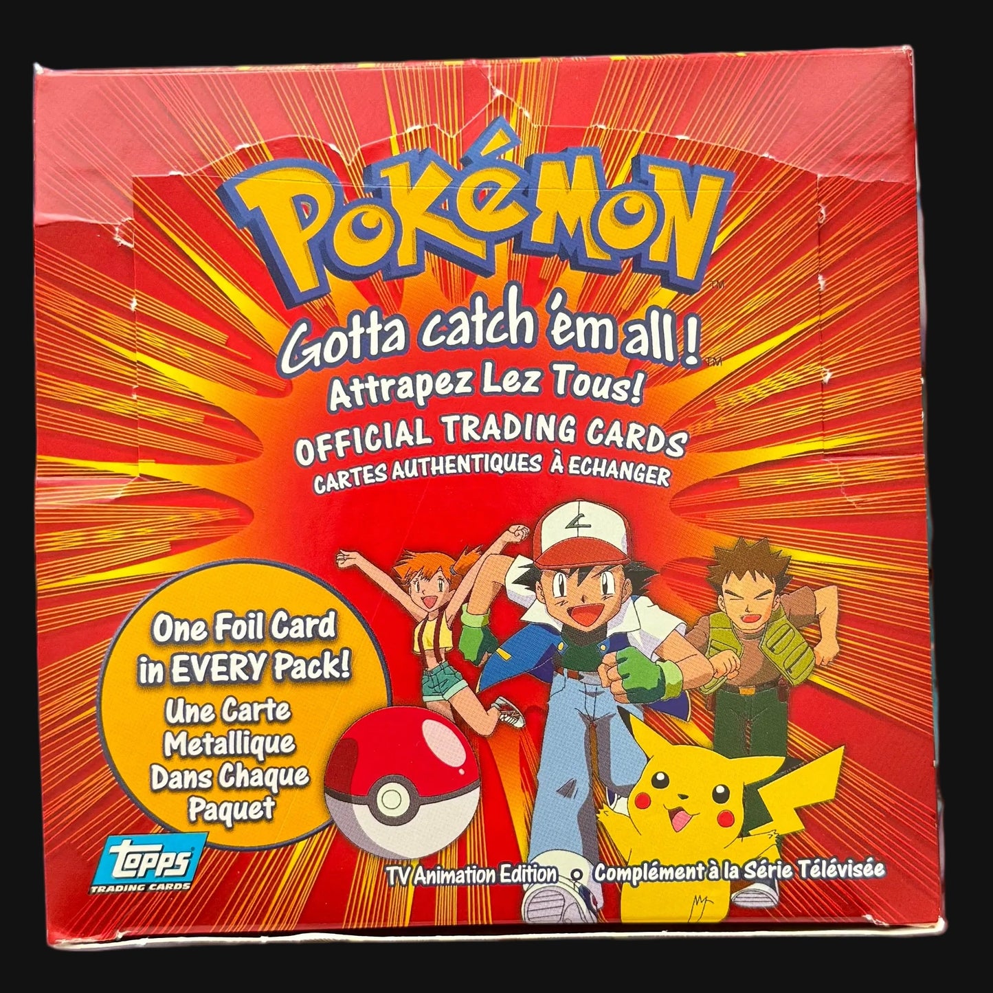 *EMPTY* Topps Retail TV Animation Edition Box