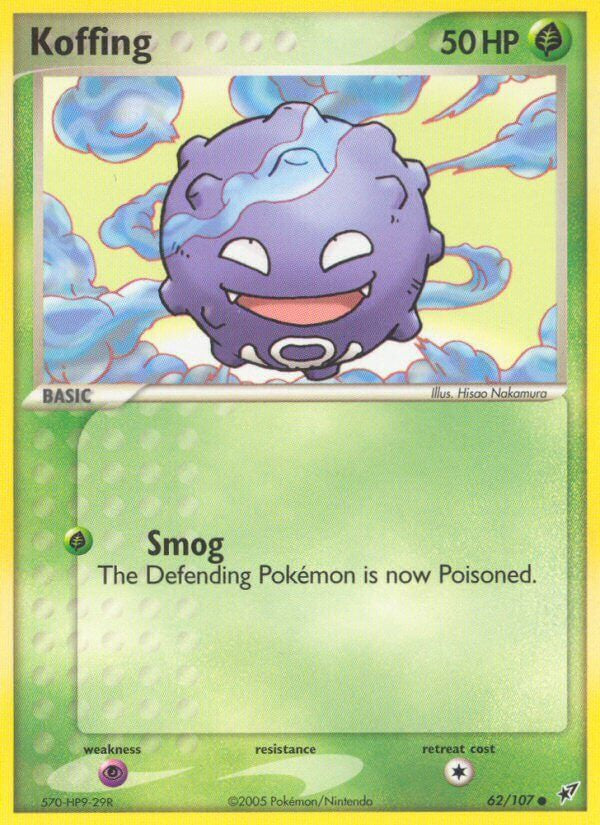 Koffing 62/107 - NM