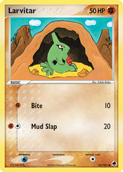 Larvitar 51/101 (Reverse Holofoil) - NM
