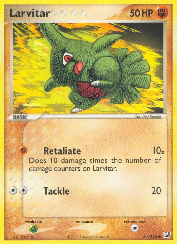 Larvitar 61/115 - LP