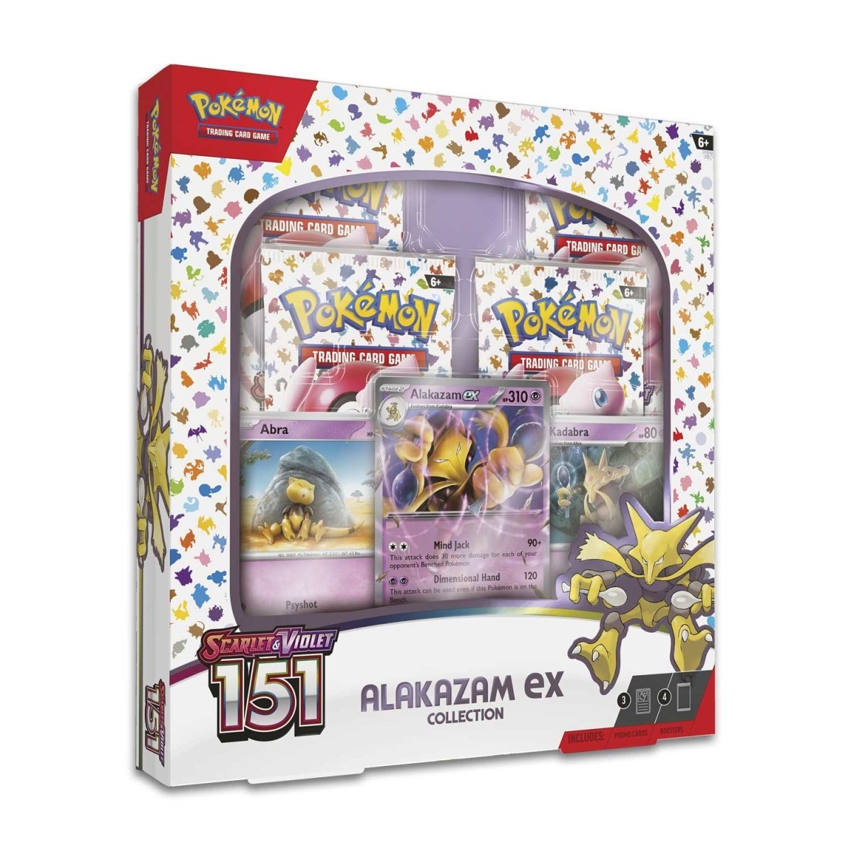 Scarlet & Violet 151 Alakazam ex Collection Box