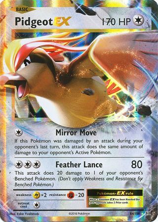 Pidgeot EX 64/108 - NM