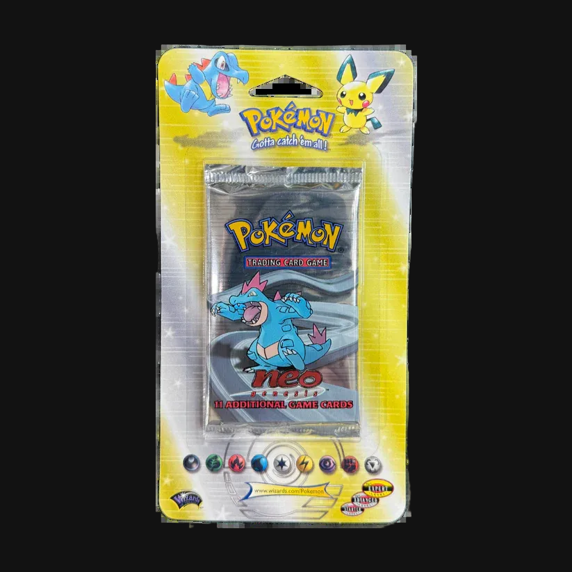 2000 Wizards of the Coast Neo Genesis single blister pack sealed front — KeepitSealdz