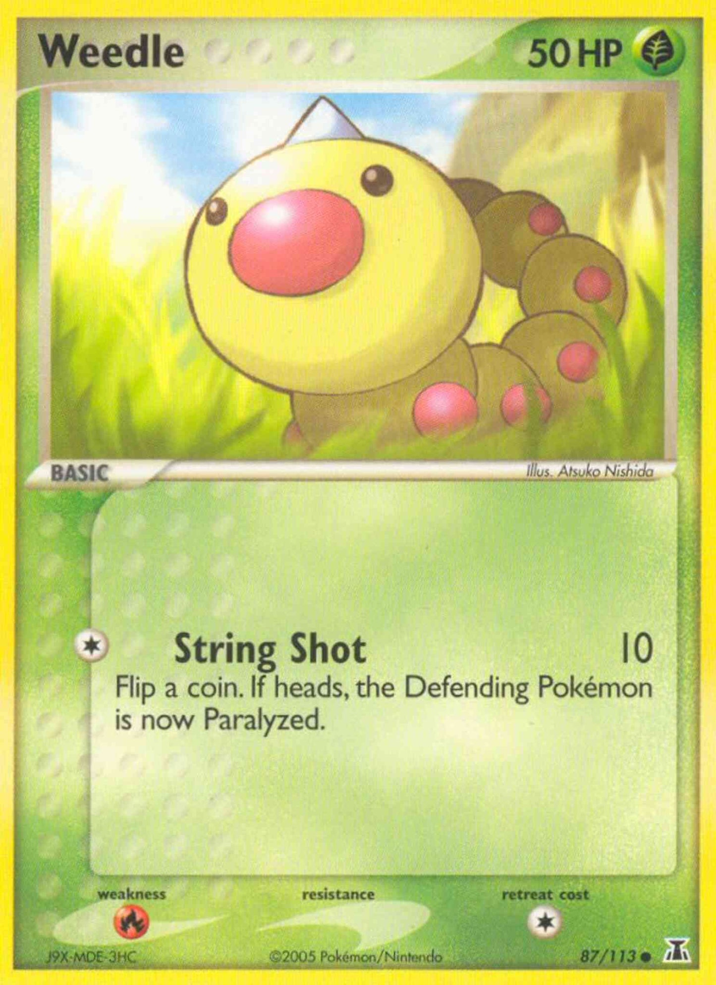 Weedle 87/113 - NM