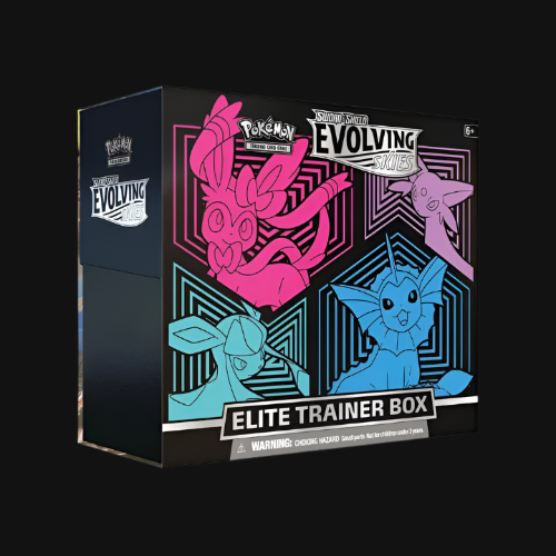 2021 Sword and Shield Evolving Skies Sylveon Elite Trainer Box sealed — KeepitSealdz