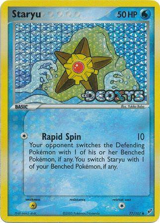 Staryu (Reverse Holofoil) 7/107 - LP