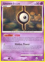 Unown 37/123 (Reverse Holofoil) - LP