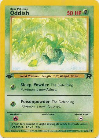 1st Ed. Oddish 63/82 - LP-