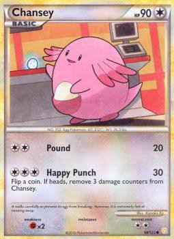 Chansey 58/123 - NM