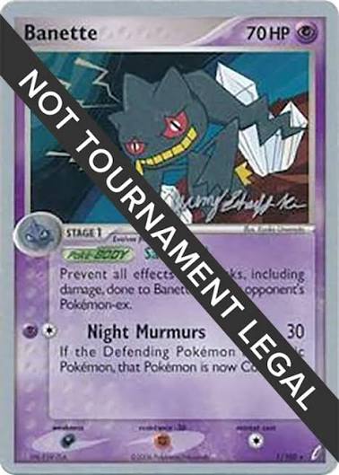 Banette (Jeremy Scharff-Kim Signature 2007) 1/100 - NM (Copy)