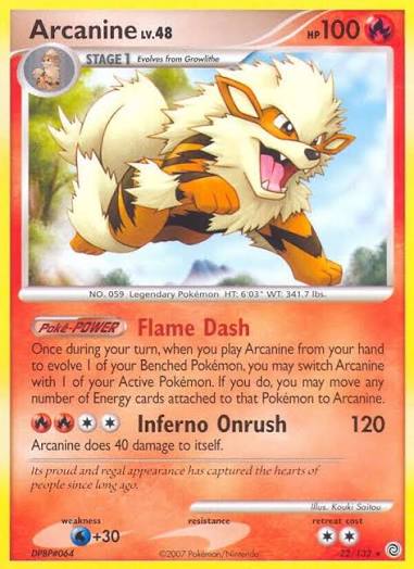 Arcanine 22/132 - NM