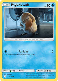 FR Psykokwak 7/18 Holofoil LP French Pokemon card — KeepitSealdz