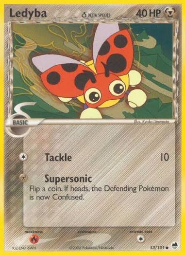 Ledyba Delta Species 53/101 - NM