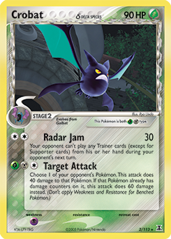 Crobat Delta Species 2/113 (Holofoil) - NM