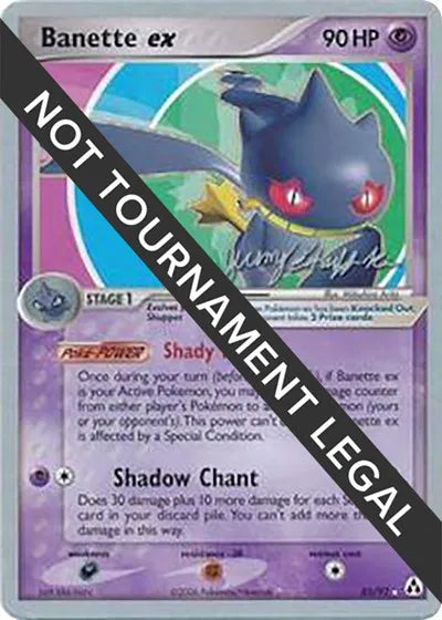 Banette ex 85/92 (Jeremy Scharff 2007 Signature) - NM