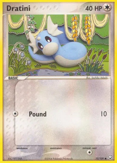 Dratini 52/109 NM Team Rocket WOTC Pokemon card — KeepitSealdz