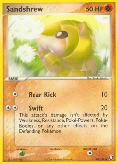Sandshrew 74/109 - NM