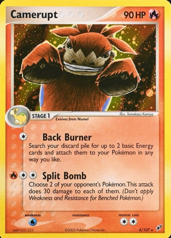 Camerupt 4/107 (Holofoil) - LP