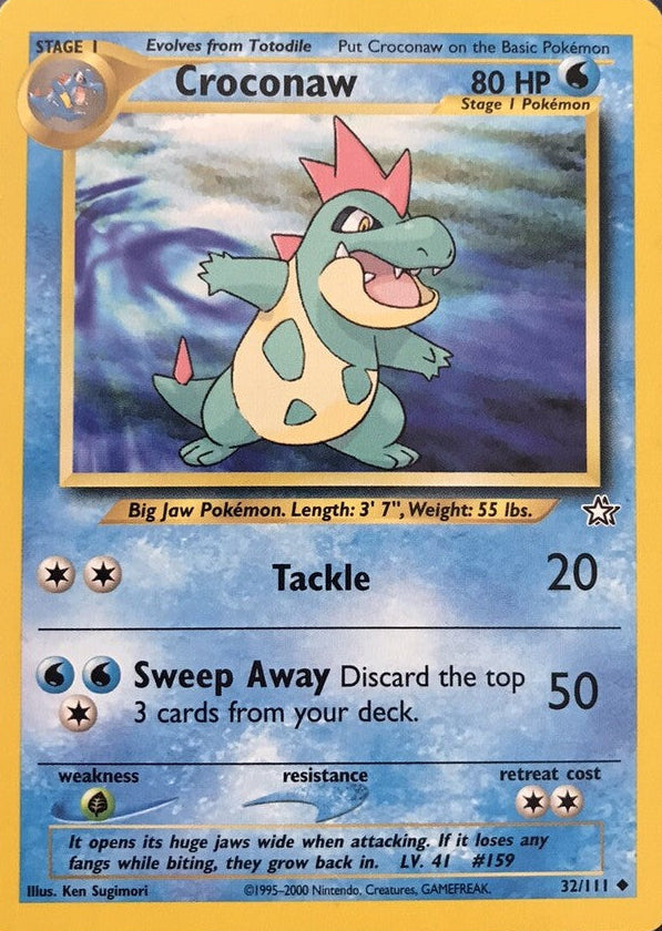Croconaw 32/111 - NM