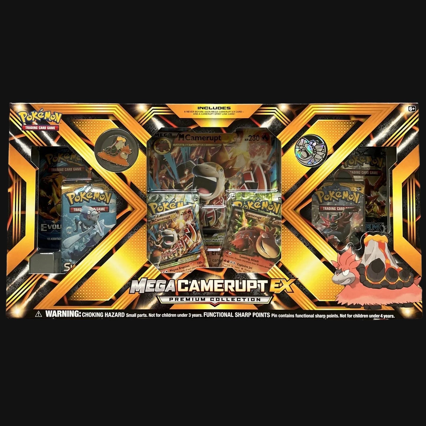 XY Mega Camerupt EX Premium Collection Box