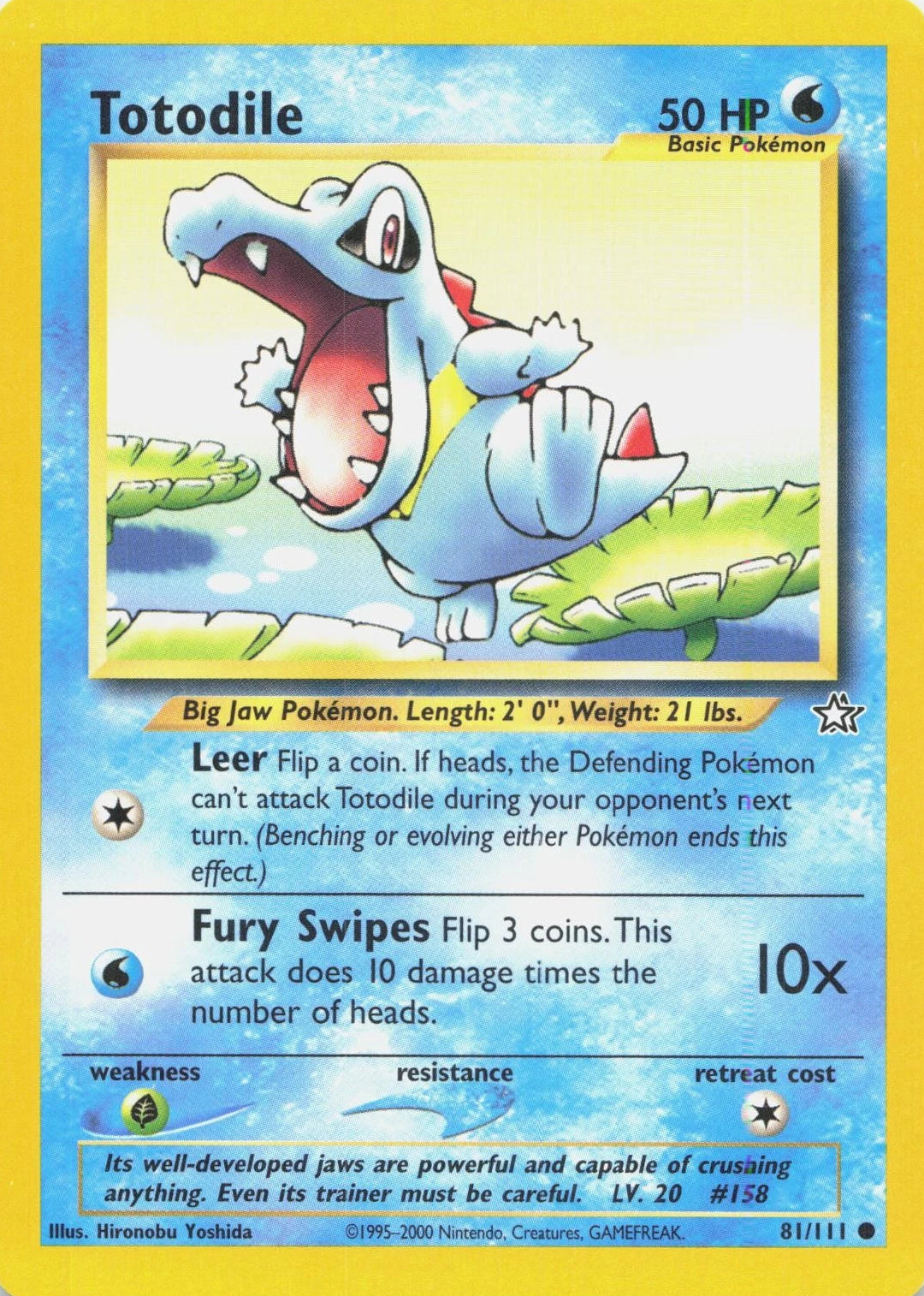 Totodile 81/111