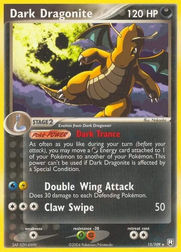 Dark Dragonite 15/109 - NM+