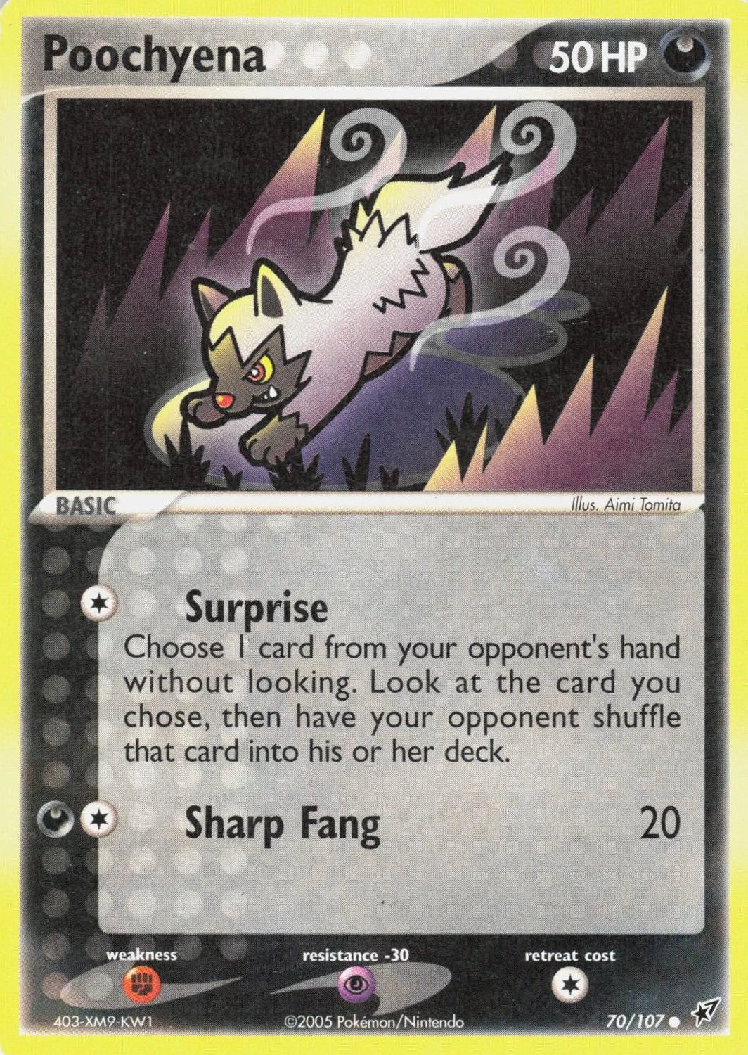 Poochyena 70/107 - NM