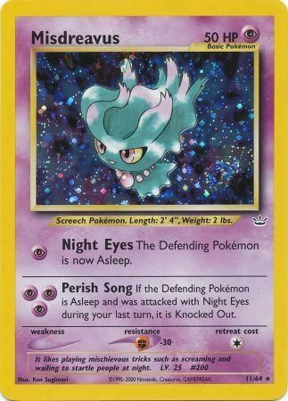 Misdreavus 11/64 (Holofoil) - MP