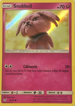 FR Snubbull 15/18 Holofoil LP French Pokemon card — KeepitSealdz
