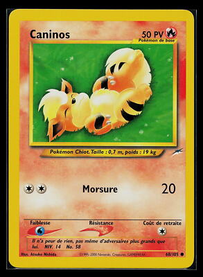 (FR) Caninos 68/105 - NM-