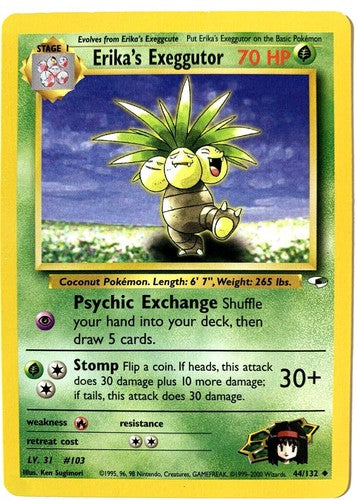 JP Erika's Exeggutor 103 - DMG