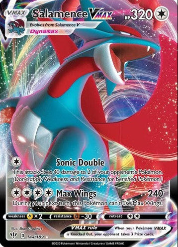 Salamence VMAX 144/189 - NM