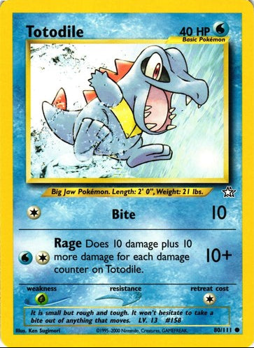 Totodile 80/111
