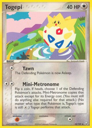 Togepi 50/109 - NM