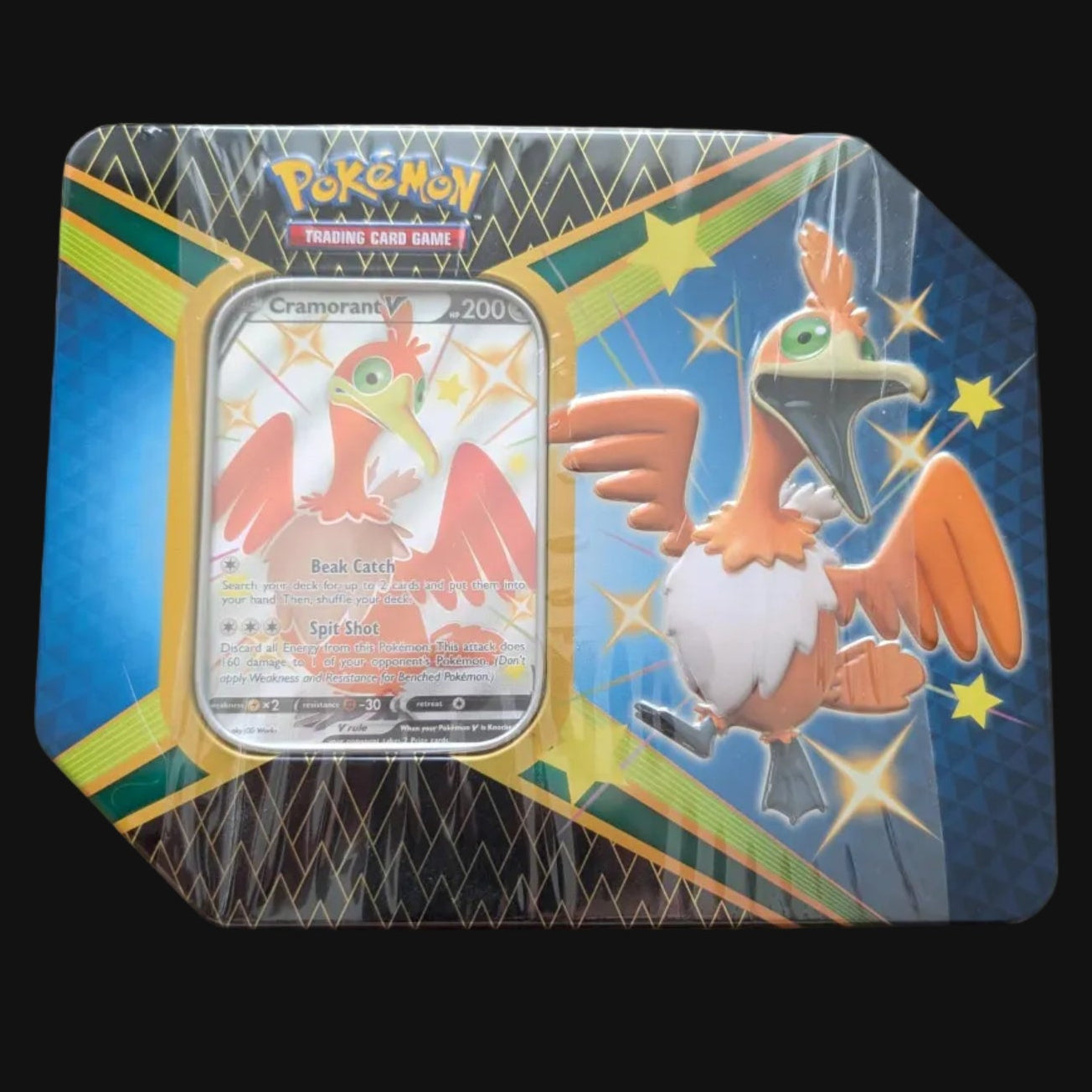 Sword and Shield Shining Fates Tin - Cramorant V