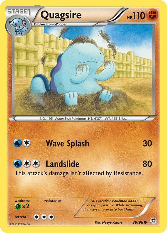 Quagsire 39/98 (Reverse Holofoil) - NM
