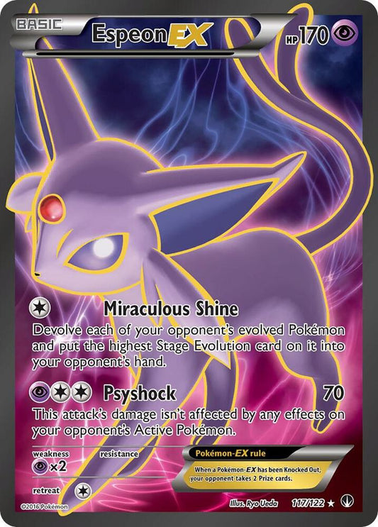 Espeon EX 117/122 - NM
